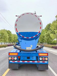 特注50cbmバルクコンクリートセメントセミトレーラーQ345スチールタンクFuwaブランド3 * 13TアクスルヘビーデューティフレームWeichaiディーゼル発電機 - Product Image 6