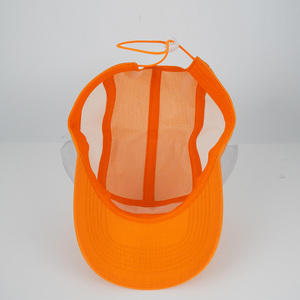 Gorra de campamento personalizada Tela Ripstop <span class=keywords><strong>Gorras</strong></span> para correr de 7 paneles con logotipo de serigrafía Sombrero para correr de ala suave plegable ligero Trail - Product Image 5