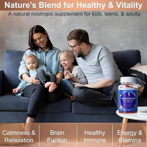 Factory Wholesale Price Mushroom <b>Gummies</b> Nutrition Supplement Immune Support Stress Relief Gummy Candy - Product Image 3