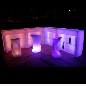 Table de <span class=keywords><strong>bar</strong></span> ronde à <span class=keywords><strong>led</strong></span> avec télécommande, comptoir, rechargeable, pour boîte de nuit, <span class=keywords><strong>led</strong></span> - Product Image 2