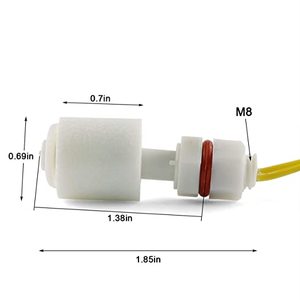 สวิตช์ลูกลอยแม่เหล็กพลาสติกสำหรับสัญญาณเตือนระดับน้ำในแบตเตอรี่ - Product Image 2