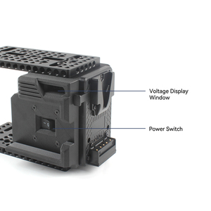Venta al por Mayor de FusionRig, Soporte de Expansión de Energía para Cámara, Jaula de Batería con Montura en V para Cámara de Cine <span class=keywords><strong>Sony</strong></span> FX3 <span class=keywords><strong>FX30</strong></span> - Product Image 5