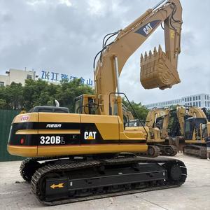 <b>Used</b> CAT 320BL Crawler Excavator Large Long Undercarriage With 8 Track <b>Rollers</b> 20 Ton Original Caterpillar excavator For sale - Product Image 5
