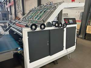 Nouvelle machine à laminage semi-automatique pour carton ondulé 3 plis, machine à laminage semi-automatique pour <span class=keywords><strong>feuilles</strong></span> de carton ondulé - Product Image 6