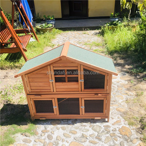 Casa para Mascotas de Madera de Abeto Ecológica y de Lujo SDR038 para Animales Grandes - Product Image 6