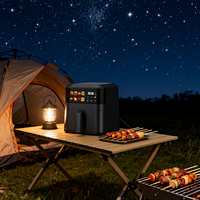 Appareils électroménagers de cuisine personnalisés, friteuse à air électrique, antiadhésive et facile à nettoyer, four à air certifié CE ETL GS