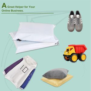 Enveloppes d'expédition blanches auto-adhésives Poly Mailers 12x15,5 pouces, 200 pièces - Product Image 4