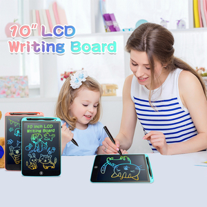 Tái Sử Dụng Điện Tử Bảng Vẽ 10 Inch Kỹ Thuật Số Graffiti Máy Tính Bảng Cho Trẻ Em Bằng Văn Bản Pad Giáo Dục Đồ Chơi Khóa Màn Hình Quà Tặng - Product Image 5