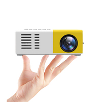 Projecteur portable LCD mini personnalisé pour divertissement à domicile, 1080P, 1800 lumens, 20-60 pouces, haut-parleurs intégrés, vente chaude