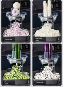 Machine à Trancher les Pommes de Terre Électrique 300 KG/H, Trancheuse Commerciale pour <span class=keywords><strong>Carottes</strong></span> et Pommes de Terre - Product Image 4
