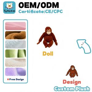 Fabricant <span class=keywords><strong>de</strong></span> jouets en peluche personnalisés : ours en peluche, animaux en peluche, porte-clés en peluche sur mesure, petits jouets en peluche, conception personnalisée, OEM, ODM - Product Image 2