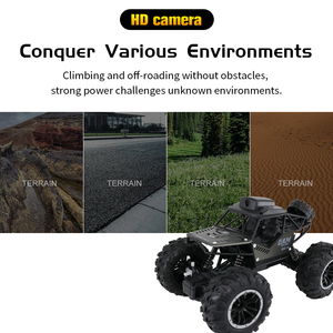 Coche Teledirigido Todoterreno de Aleación Metálica 2.4G con Cámara <span class=keywords><strong>WIFI</strong></span> y Pantalla LCD Controlada por Aplicación - Product Image 4