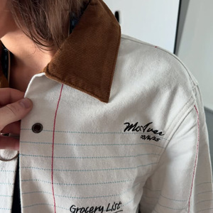 Chaqueta de Diseñador Privado, Estilo Hip Hop, con Logotipo Frontal, Cortavientos, Gráfica a Rayas, Hombros Caídos, Corte Recto, Manga Acampanada - Product Image 3