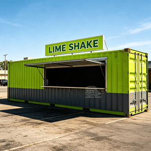 Contenedor de Envío Personalizado para Restaurante, Tienda de Comida Prefabricada, Cafetería Modular, Comedor Móvil, Casas Bar de Playa - Product Image 4