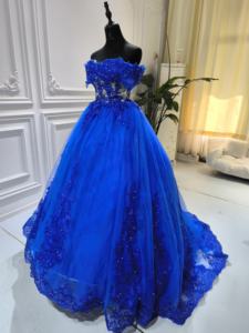 Новое элегантное бальное платье S1879N 2026 темно-синего цвета для выпускного вечера/квинсеаньеры, с индивидуальным пошивом, длиной в пол - Product Image 4