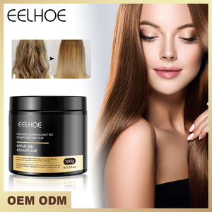 Masque Capillaire Anti-Frisottis EELHOE au <span class=keywords><strong>Bio</strong></span> <span class=keywords><strong>Caviar</strong></span> et Protéine de Kératine, Anti-Chute, Réparation Intensive, Botox Acide Aminé Sans Sulfate - Product Image 2