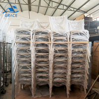 Chaises de mariage en plastique moderne industrielles en gros, empilables, colorées, écologiques, design pour table à manger, salle à manger