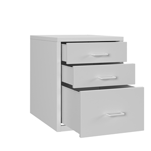 Boîte de rangement pour livres en métal pour <span class=keywords><strong>bureau</strong></span> à domicile, avec <span class=keywords><strong>3</strong></span> <span class=keywords><strong>tiroirs</strong></span>, design démontable, rose - Product Image 6