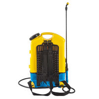 Pulvérisateur à brouillard d'eau portable 16L 12V à batterie, pulvérisateur à dos à batterie, pulvérisateur agricole, vente chaude
