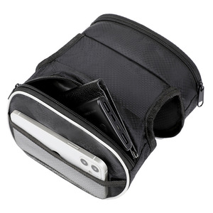 Hb <b>Bicycle</b> Frame Bag 1L Waterproof Top <b>Tube</b> Mount For Mountain Bike Cycling Gear - Product Image 2