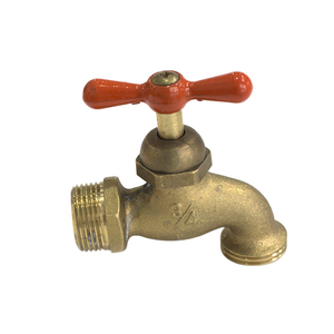 1/2 "3/4" BSP NPT filetage <span class=keywords><strong>150</strong></span> 200 Wog laiton Type d'arrêt tuyau à ouverture lente bavoir Bibcock robinet d'eau robinet - Product Image 4