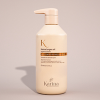 Shampooing et après-shampooing à l'huile d'argan naturelle en marque blanche pour une hydratation douce et régulatrice de sébum, OEM ODM