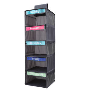 Meerlaagse Garderobe Opknoping Opslag Niet-Geweven Transparant Raam Pvc Deur Opvouwbaar Functionele Locker Haak Kleding Schoenen Opslag - Product Image 1