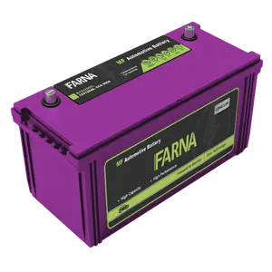 FARNA에서 JIS 표준 N120/685/12V 120ah 에 대한 공장 가격 유지 보수 무료 밀봉 납 산 자동차 배터리