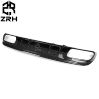 Kit de diffuseur de pare-chocs arrière en fibre de carbone pour diffuseur arrière de style Mercedes Benz C63 W205 FD