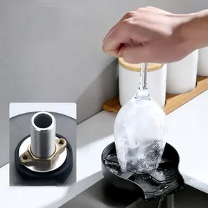 Automatisches Reinigungs werkzeug für Tassen waschmaschinen Glass püler für Küchen spülen Bar Cafe Flaschen reiniger Cup Scrub ber