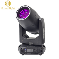 Projecteur mobile Homei Sharpy Light 280W LED BSW 3-en-1 avec anneau LED, faisceau, spot et wash pour DJ, discothèque et bar