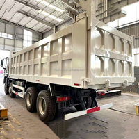 Truk Dump SINO HOWO NX 8X4 Sistem Rem Udara, Truk Tipper Tambang Aman untuk Transportasi Segala Cuaca