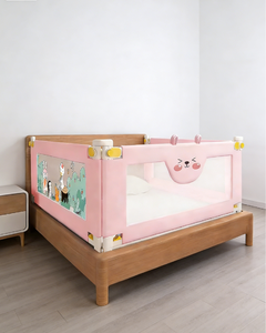 <span class=keywords><strong>Barrière</strong></span> <span class=keywords><strong>de</strong></span> <span class=keywords><strong>lit</strong></span> pour tout-petits ElsaBaby 1,8 m <span class=keywords><strong>rose</strong></span>, pliable, <span class=keywords><strong>barrière</strong></span> <span class=keywords><strong>de</strong></span> sécurité pour les voyages, pour les enfants <span class=keywords><strong>de</strong></span> 0 à 3 ans, panneau en maille, norme européenne, acier écologique - Product Image 1