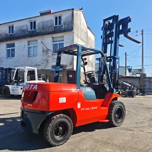 High Performance Used Toyota 5 Ton Forklift, Original Japan Toyota 50 Forklift With Original <b>Paint</b>, Ready For Shipment - Product Image 3
