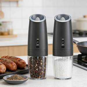 Molino Eléctrico Recargable Tipo C para Sal y Pimienta, Ideal para Barbacoas al Aire Libre - Product Image 4