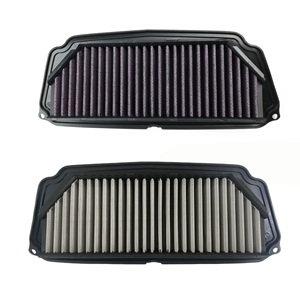 Filtro de Aire de Alto Flujo para Honda <span class=keywords><strong>CB</strong></span> <span class=keywords><strong>650R</strong></span>/CBR 650 R 19-24, 17210-MKN-D50, para Entradas de Aire de Motocicleta, Malla de Acero Inoxidable - Product Image 1