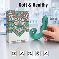 CE FCC RoHS UKCA REACH Zertifiziert 10 Jahre Serviceerfahrung Amazon FBA Prep 10-Frequenz Dual-Stimulation Saugnapf G-Punkt Vibrator