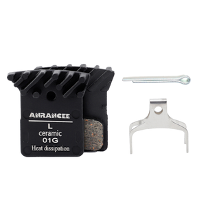 Anrancee Pastillas de Freno de Disco BMX Resina Disipación de Calor Compuesto de Metal Compatible con Avid <span class=keywords><strong>Shimano</strong></span> <span class=keywords><strong>M6100</strong></span> M7100 M8100 R7020 Bicicletas de Carretera - Product Image 1