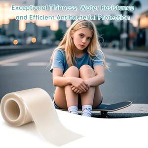 Apósito hidrocoloide en rollo impermeable, de tamaño adaptable, con adhesivo de fácil desgarro, estéril, certificado CE, para el cuidado de heridas, acné, quemaduras y ampollas. - Product Image 2