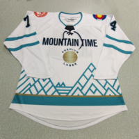 Maillot de hockey sur glace personnalisé à manches longues, 100% polyester, respirant, séchage rapide, uniforme d'équipe imprimé, hommes, femmes, adultes, OEM