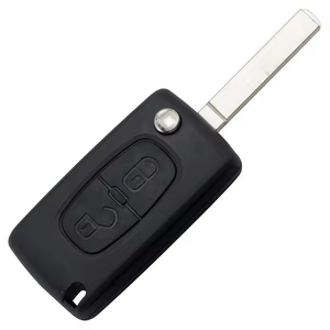Accessoires automobiles pour voiture Coque <span class=keywords><strong>de</strong></span> clé vierge Housse <span class=keywords><strong>de</strong></span> remplacement pour porte-clés Fit for Peugeot Citroën 2/3buttons - Product Image 2