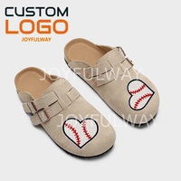 Sandales en cuir véritable de haute qualité sabots à semelle sabots personnalisés avec logo de marque sabots pantoufles
