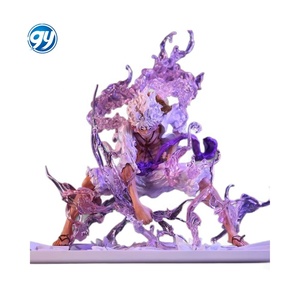 Vente en gros Boutique Ganyuan, figurine d'action de 22 cm en PVC, modèle de personnage de dessin animé japonais, One Piece Nika Luffy Gear 5 - Product Image 1