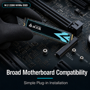 Disque SSD interne M.<span class=keywords><strong>2</strong></span> 2280 NVMe PCIe 3.0 X4 à compatibilité universelle pour ordinateur portable et ordinateur de bureau - Product Image 2