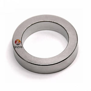 고출력 강한 대형 빅 마그네틱 링 D100 N45 N52 방사형 직경 영구 자화 네오디뮴 링 자석 - Product Image 2