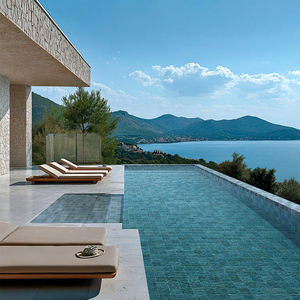 Carrelage en céramique de porcelaine haut de gamme pour piscine, texture rugueuse, finition mate, 300x600, bleu pierre précieuse, luxe, <span class=keywords><strong>rustique</strong></span>, moderne, carrelage de sol - Product Image 3