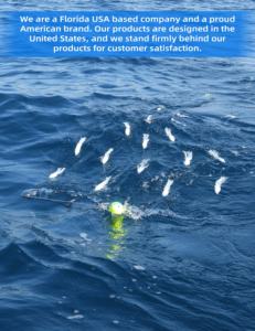 6 "/9" ampoule flottant calmar pêche à la traîne <span class=keywords><strong>leurre</strong></span> 18 ''/36" pêche épandeur barre Port/tribord marcheur pour thon Marlin Wahoo Mahi - Product Image 5