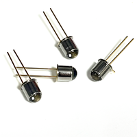 Diode UV LED TO-18 395-400nm, boîtier métallique, lentille transparente, 3.2-3.4V 0.5W pour la détection de fluorescence