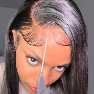 ISEE Compra al por Mayor Pelucas sin Pegamento Listas para Usar, Peluca de Cabello Humano con Frente de Encaje <span class=keywords><strong>HD</strong></span>, Lista para Enviar, Peluca de Cabello Humano Vietnamita Virgen para Mujeres Negras - Product Image 4