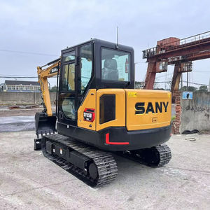China La mejor calidad SY55U Excavadora pequeña 5.5ton 5ton 6ton Mini Excavadora sobre orugas Excavadora usada Máquina excavadora en stock - Product Image 1